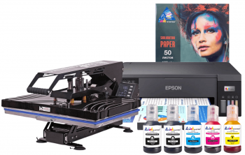 Планшетный термопресс INKSYSTEM SP AO4060 40*60 см и принтер Epson L11050 с набором для сублимационной печати