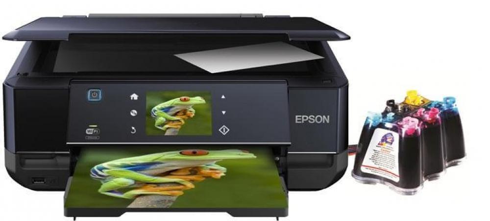 изображение МФУ Epson Expression Photo XP-750 с СНПЧ и чернилами - изображение 1