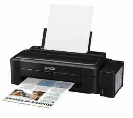 Принтер Epson L300 с оригинальной СНПЧ и чернилами