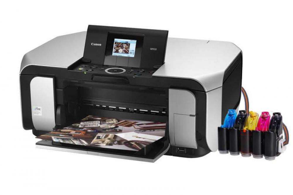 изображение МФУ Canon PIXMA MP610 с СНПЧ и чернилами - изображение 1