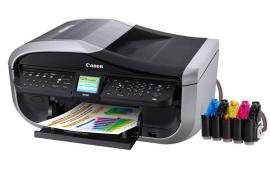 МФУ Canon PIXMA MX850 с СНПЧ и чернилами