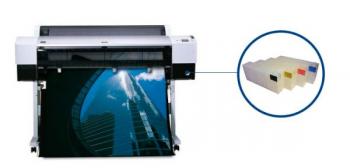 Плотер Epson Stylus Pro 9450 з ПЗК та чорнилом