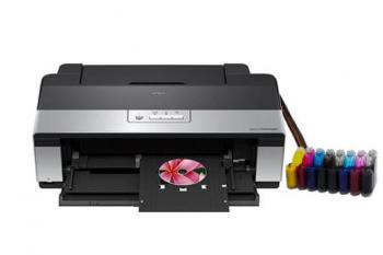 Принтер Epson Stylus Photo R2880 з СБПЧ та чорнилом