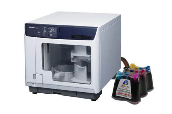 фото Принтер Epson Discproducer PP 100 с СНПЧ и чернилами