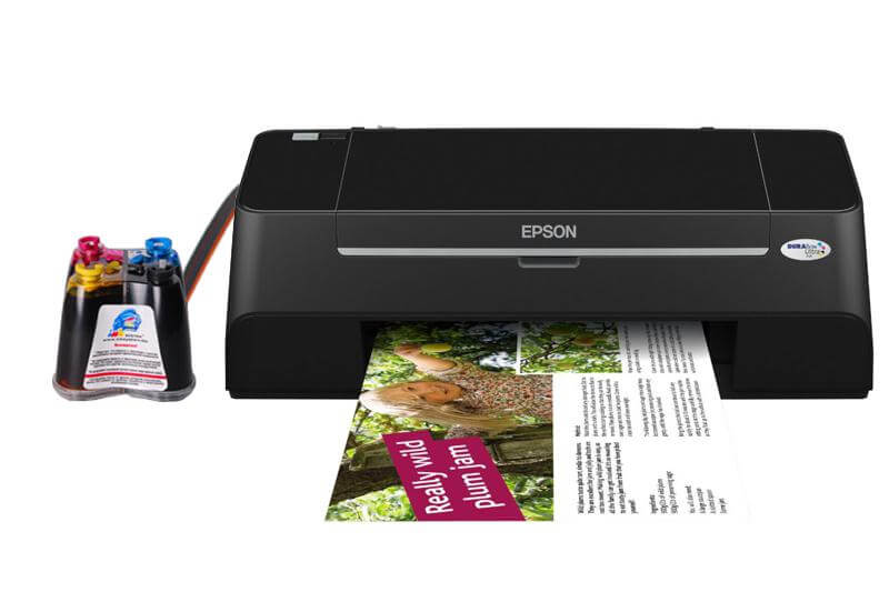 фото Принтер Epson Stylus T27 с СНПЧ и чернилами