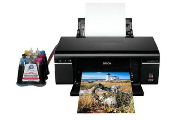 фото Принтер Epson Stylus Photo T59 с СНПЧ и чернилами