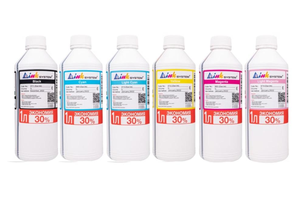 изображение Чорнило INKSYSTEM для фотодруку на Epson 1000 мл (6 кольорів)