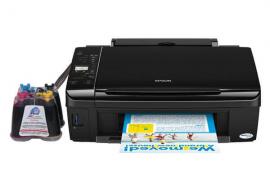 МФУ Epson Stylus TX210 с СНПЧ и чернилами