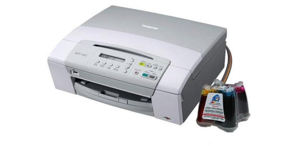 изображение БФП Brother DCP-145C з СБПЧ та чорнилом - зображення 1