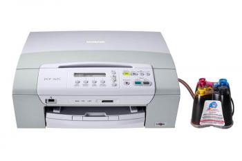 БФП Brother DCP-165C з СБПЧ та чорнилом