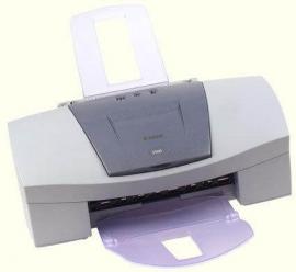 Принтер Canon BubbleJet S500 с СНПЧ и чернилами