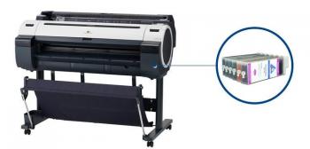 Плотер Canon imagePROGRAF IPF755 з ПЗК та чорнилом