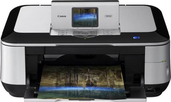 изображение МФУ Canon PIXMA MP640 с ПЗК и чернилами