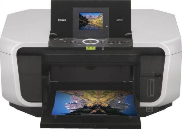 изображение БФП Canon PIXMA MP810 з ПЗК та чорнилом