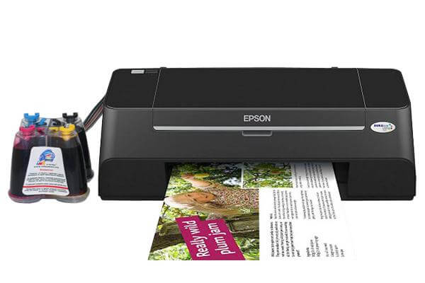 фото Принтер Epson Stylus T26 с СНПЧ и чернилами