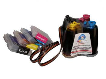 СНПЧ Brother DCP-157C (картриджи LC970M. LC970С, LC970Y, LC970BK)