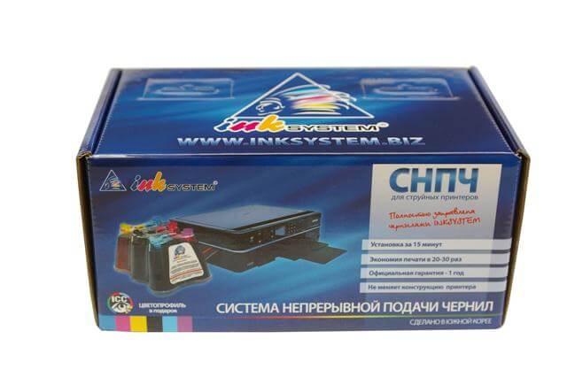 изображение СБПЧ для HP C6190, C6283, C7150, C7170, C7177, C7180, C7183, C7186, C7188 (картриджі 02, 363, 177)