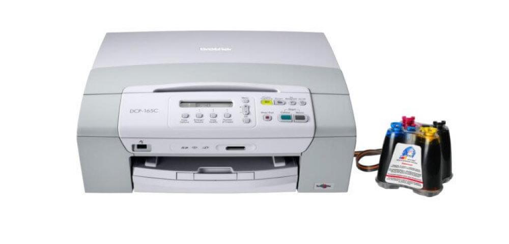 изображение МФУ Brother DCP 175C с СНПЧ и чернилами - изображение 1