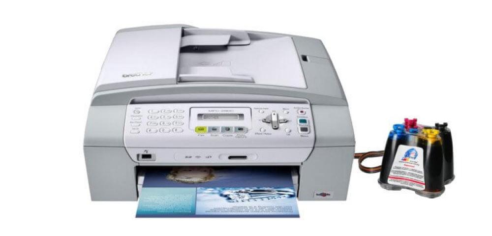 изображение МФУ Brother MFC 290C с СНПЧ и чернилами - изображение 1
