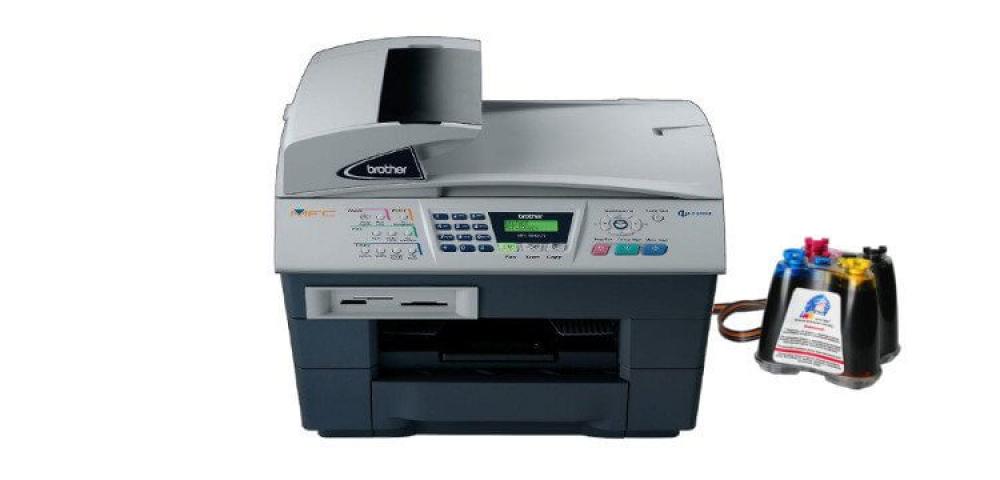 изображение БФП Brother MFC 5840CN з СБПЧ та чорнилом - зображення 1