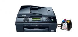 МФУ Brother MFC 615CN с СНПЧ и чернилами