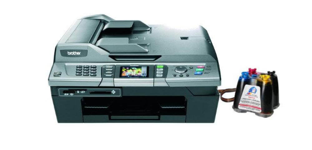 изображение МФУ Brother MFC 820CW с СНПЧ и чернилами - изображение 1