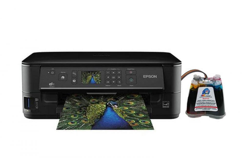 изображение МФУ Epson Stylus NX530 с СНПЧ и чернилами - изображение 1