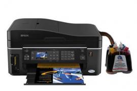 МФУ Epson Stylus Office SX600FW с СНПЧ и чернилами