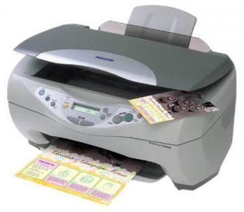 МФУ Epson Stylus CX3200 с СНПЧ и чернилами