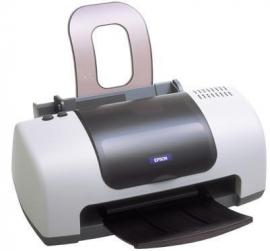 Принтер Epson Stylus C43 с СНПЧ и чернилами