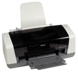 Принтер Epson Stylus C46 с СНПЧ и чернилами