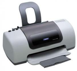 Принтер Epson Stylus C62 с СНПЧ и чернилами