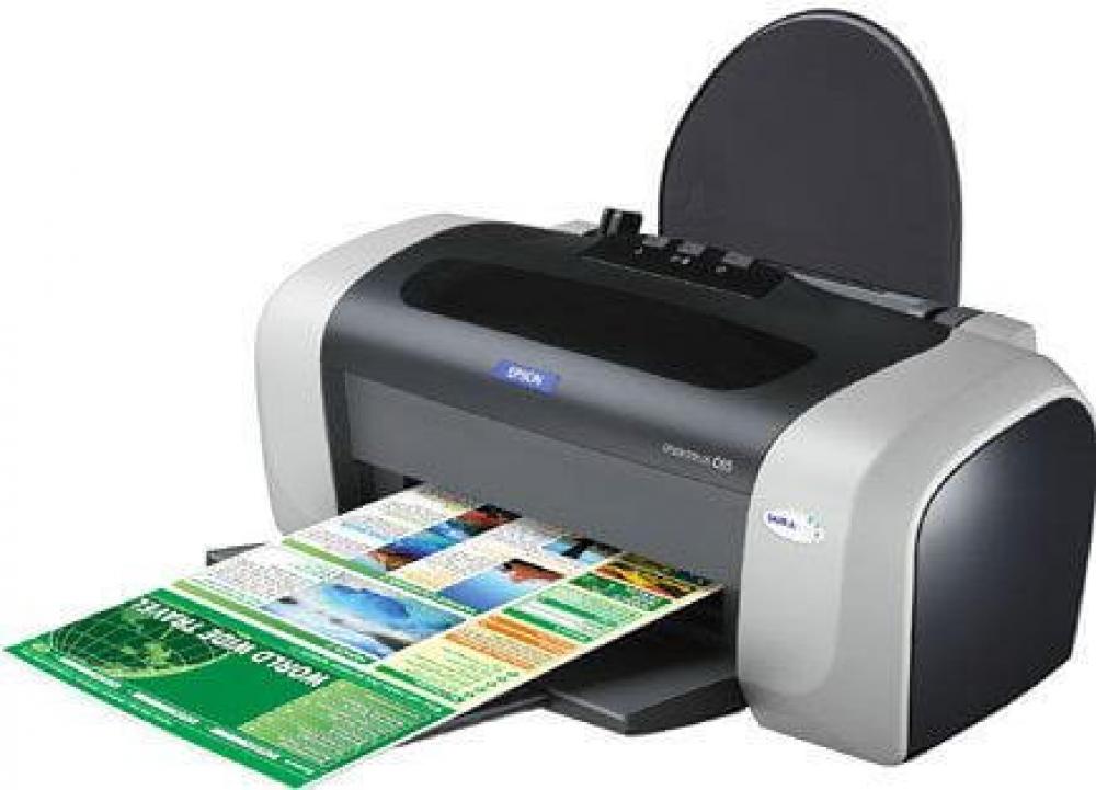 фото Принтер Epson Stylus C65 с СНПЧ и чернилами - изображение 1