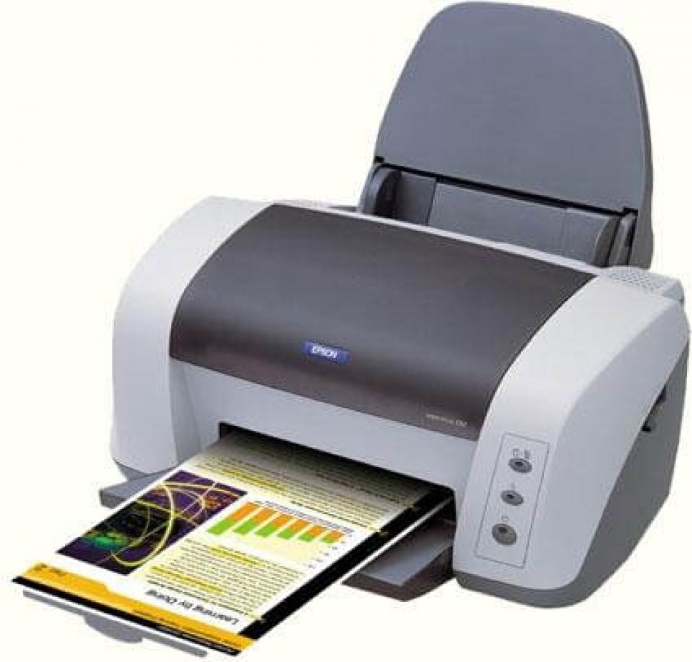 фото Принтер Epson Stylus C82 с СНПЧ и чернилами - изображение 1