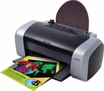 Принтер Epson Stylus C84 з СБПЧ та чорнилом