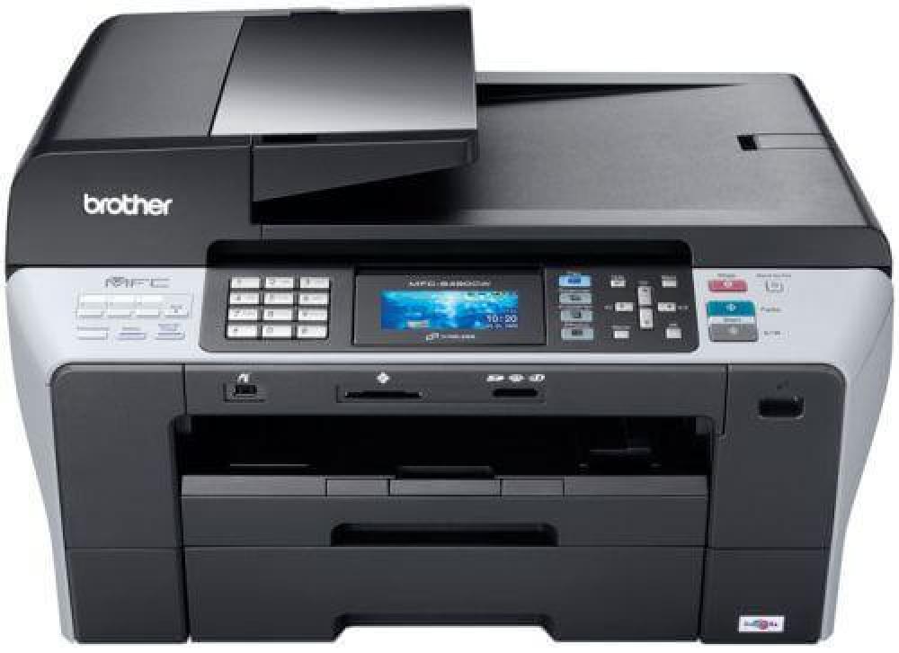 изображение МФУ Brother DCP 6690CW с ПЗК и чернилами