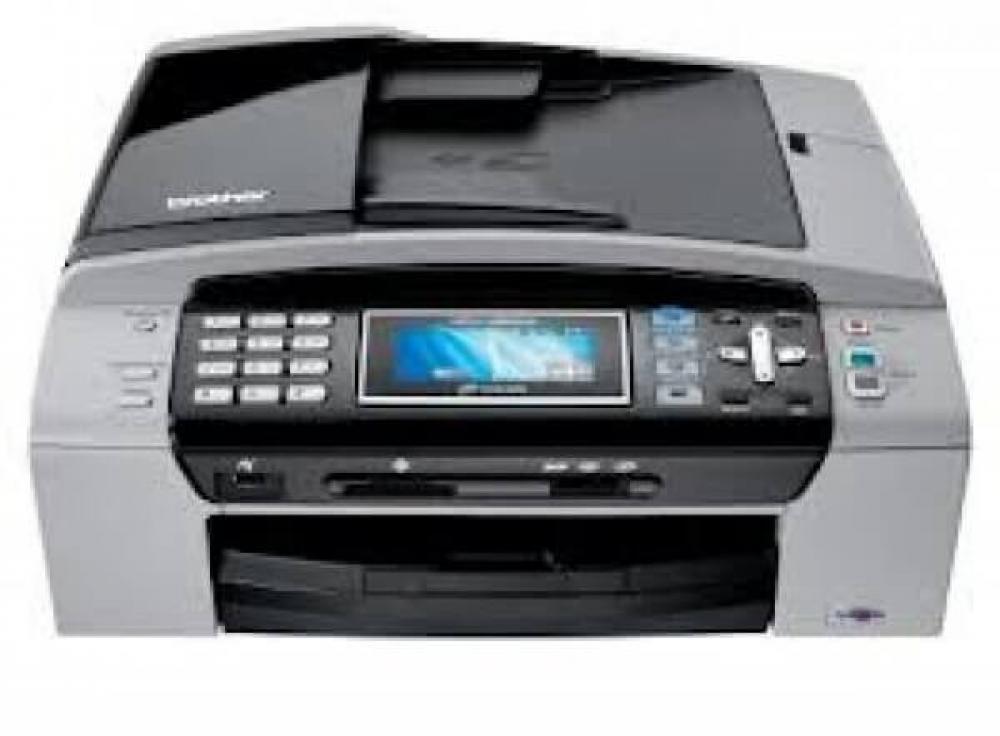 изображение МФУ Brother MFC 5460C с ПЗК и чернилами