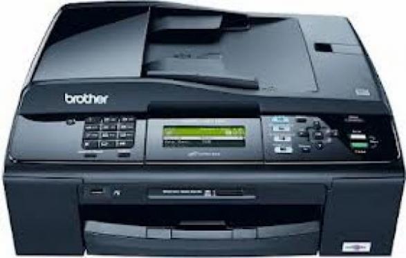 изображение МФУ Brother MFC 615CW с ПЗК и чернилами