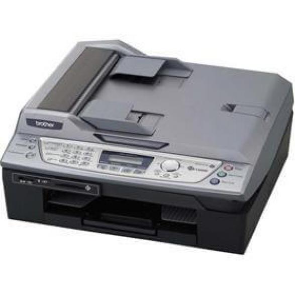 изображение МФУ Brother MFC 620C с ПЗК и чернилами