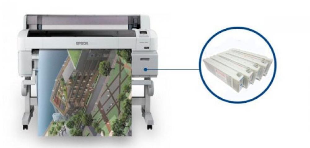 изображение Плоттер Epson SureColor SC-T5000 с ПЗК и чернилами - изображение 1