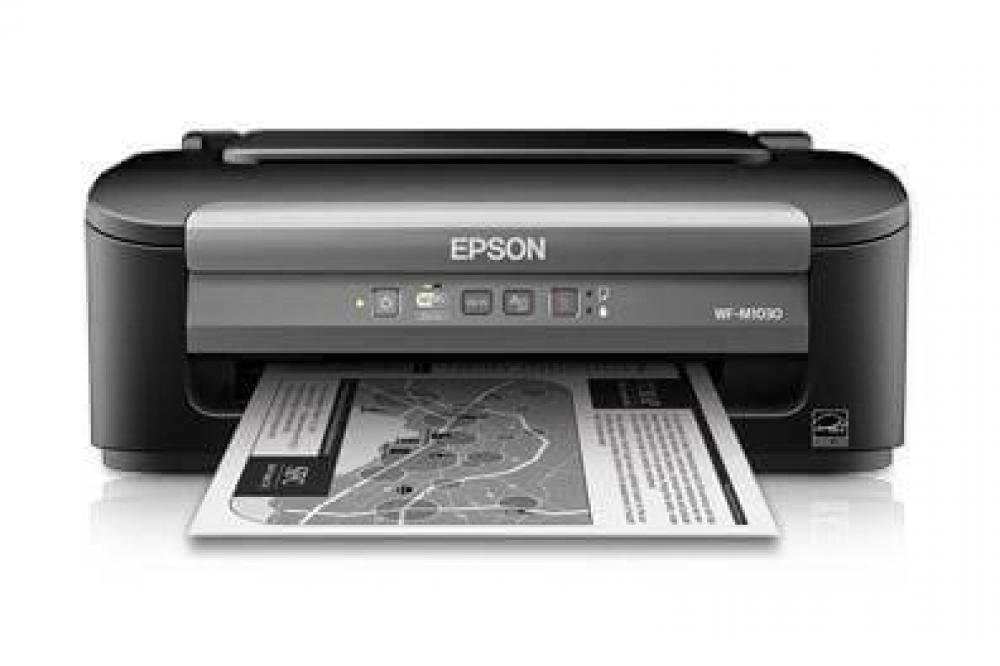 фото Принтер Epson WorkForce WF-M1030 с СНПЧ и чернилами - зображення 1