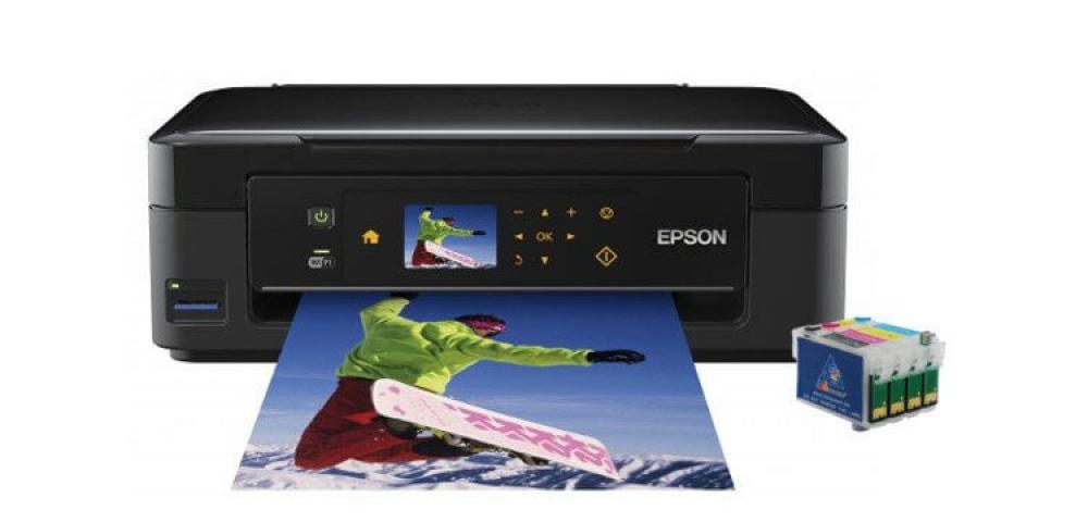 изображение БФП Epson Expression Home XP-406 з ПЗК та чорнилом - зображення 1