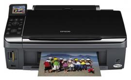 МФУ Epson Stylus SX415 с ПЗК и чернилами