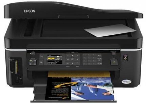 изображение БФП Epson Stylus Office SX600 з ПЗК та чорнилом