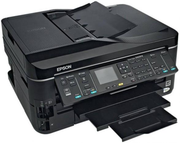 изображение БФП Epson Stylus Office SX620FW з ПЗК та чорнилом