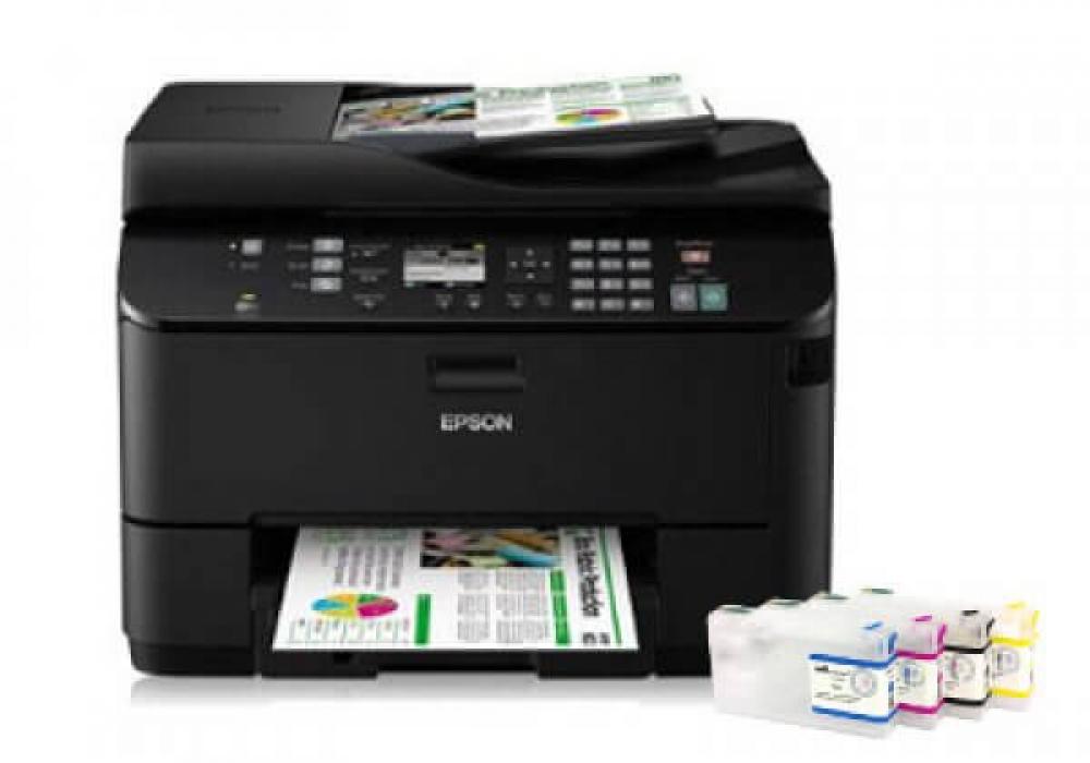 изображение БФП Epson WorkForce Pro WP-4535DWF з ПЗК та чорнилом - зображення 1