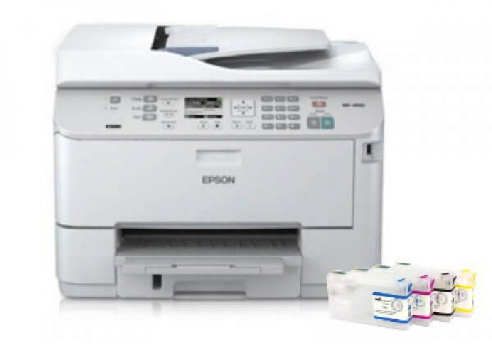 изображение БФП Epson WorkForce Pro WP-4590 з ПЗК та чорнилом - зображення 1