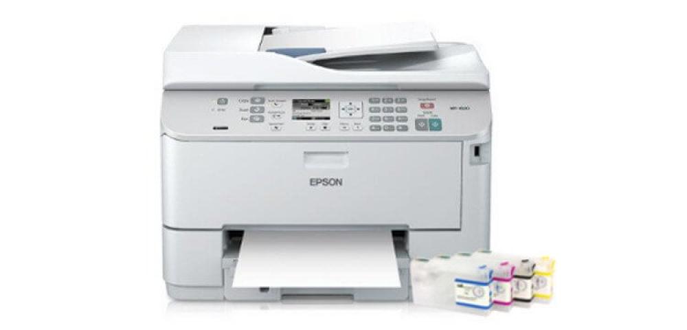 изображение МФУ Epson WorkForce Pro WP-4520 с ПЗК и чернилами - изображение 1