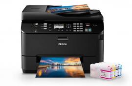 МФУ Epson WorkForce Pro WP-4530 с ПЗК и чернилами