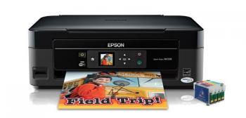 МФУ Epson Stylus NX330 с ПЗК и чернилами